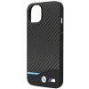 Etui BMW BMHCP14M22NBCK iPhone 14 Plus / 15 Plus 6,7 czarny/black Leather Carbon